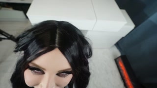 Busty Slut's Mouth and Throat Hardcore Use and Cum on Face