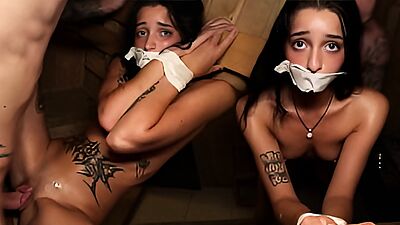 BOUND AND FUCKED - Submissive Teen Used Like Meat