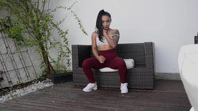eva en su primera audicion porno