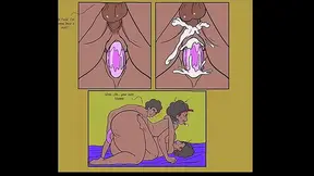 Wappah's Big-Ass Anime Threesome With Grigori – Blowjob & Huge Cocks