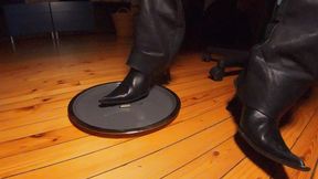 Boots and ashtray