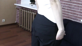 ”Instant Teen Pickup On Murky European Street”