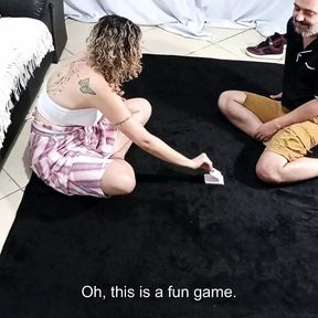 Stepniece Agrees to Play Cards and Ends up Having Sex with Her Stepuncle