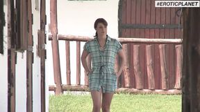 Anal Farm Girls V1: S2 - Outdoor anal sex on a farm with ass to mouth