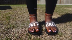 Oily feet and nature