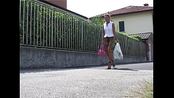 Old European lady takes on big dicks