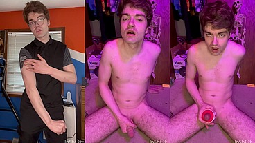 My New Vibrating Fleshlight Makes Me Explode in Cum!