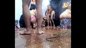 Live de Carnaval no Brasil suruba e orgia em clima de festa