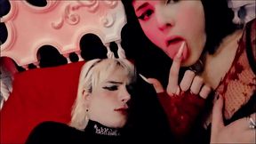 hot young shemale and femboy sensual frotting session - femboy dorian drake