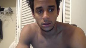 Ebony Male Paris Plays with His Dick