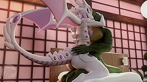 First Official Animation Wavern X Lizard (furromantic)