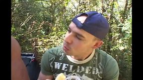 Gay Outdoor Horny Fucks - a Big Cock up to My Wet Asshole Nr