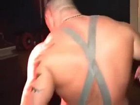 teen blonde takes strippers cock on her mouth