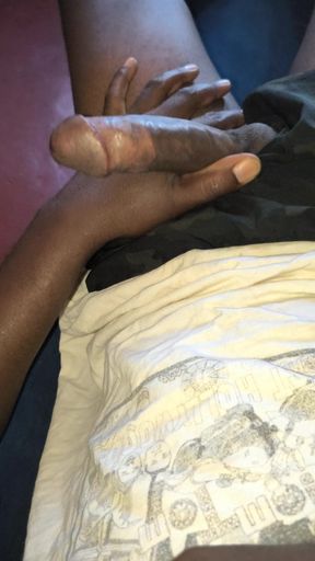 Horny Male Cock Playing with His Hard Dick Till He Released Huge Cum
