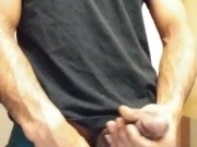 Mall Restroom Jerk Off