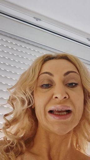 Anal doggy on baconny