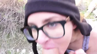 Jay Taylor's Wild Outdoor Hookup: Nerdy Beauty Gets Naughty in Nature