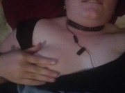 Orgasming for Daddy while on the phone
