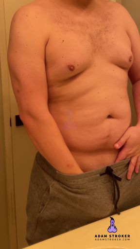 Thick Cock Stroking, Dripping, and Tasting