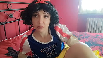burps and loud burps with Snowhite, sexy disney princess