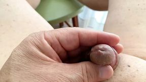 Just playing with a cute little guy
