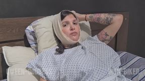 Horny patient who helps to cum!