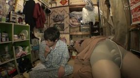 REAL tiny room - Satisfied with the body of my student's step mother with such a plump body