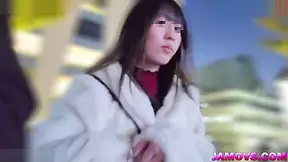 Asian College Girl Blowing Dick And Getting Cum In Mouth