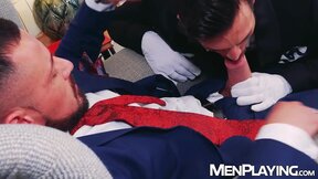Bossy Cristian Sam drills deep into his Latino butler Javi Gray