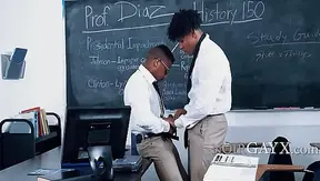 Curious Ebony Nerds Share Their First Steamy Gay Moment – Pure Passion Ignites