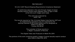 BoyFun - Twink Alan Caine Fingers His Ass While Stroking Beautiful Cock