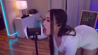 ASMR DIRTY Passionate Ear licking, WET Ear eating