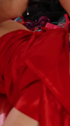 2299eosr - French Amateur, Clothed-Sex, Satin Lingerie (Bra, Corset, Thong, Panties), Rimming, Dogging   Clip 3