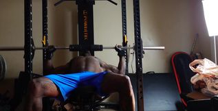 Push Day workout Jeremiah McPherson aka Hallelujah Johnson
