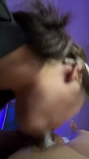 Asian Teen Gives The Best Sloppy Deepthroat Blowjob