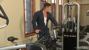 The Creepy Handyman Torments the Gym Stud