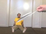 GIANT TICKLE TORTURE - FOR A TINY MAN - MANLYFOOT - SHRINKING TICKLES WITH A MAGIC FEATHER 🏃‍♂️🪶