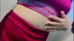 Closeup hot pussy Desi Indian Big boobs..