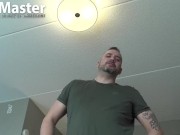 Angry stepdad teaches you to worship his boots huff and drink piss to serve as a slave PREVIEW