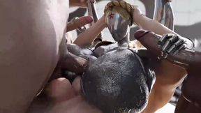 Part 2 Double Penetration Compilation Animation