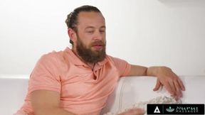 NURU MASSAGE - Sexy Redhead Sonia Harcourt Tries Nuru Massage With Her Lucky Husband