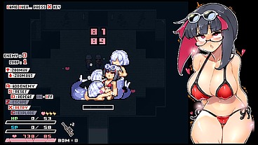 Rignetta's Adventure [ Monsters Hentai Game ] Ep.14 bunny suit girl gangbang deep in the forest