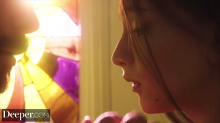 Deeper. Izzy Lush Proves She Will Do Anything He Desires