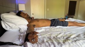TKLFest '24: Tickling Handsome Black Man Gerald on His Armpits and Feet Making Him Hysterical in Vegas Pt1