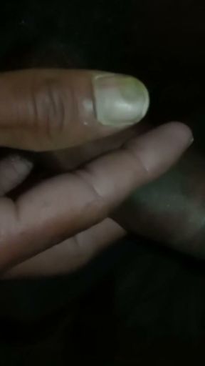 9 inch long thick desi land masturbating   Clip 1