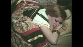 Huge 70s dude bangs and jiggles her big tits in a wild doggystyle scene