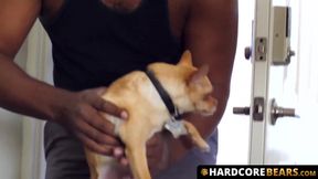 HardcoreBears.com - Chubby Emmett Frost rims Peter Pucker before ramming him raw enth