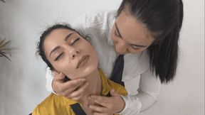 Secretary throat worship (MOBILE VERSION WMV)