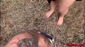 Beautiful *** with Dreads Fucks Inside the Coffee Plantation