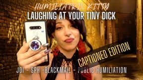 Mean Girl Kitty Babalon Laughing At Your Tiny Dick HD - Captioned!